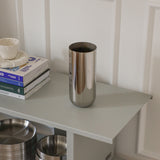 Chrome Vase – Stainless Steel