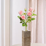 Femhovedet Rose "Real Touch" – Lyserød