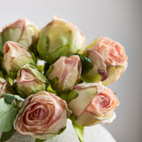 Vintage Rose Buket - Lyserød
