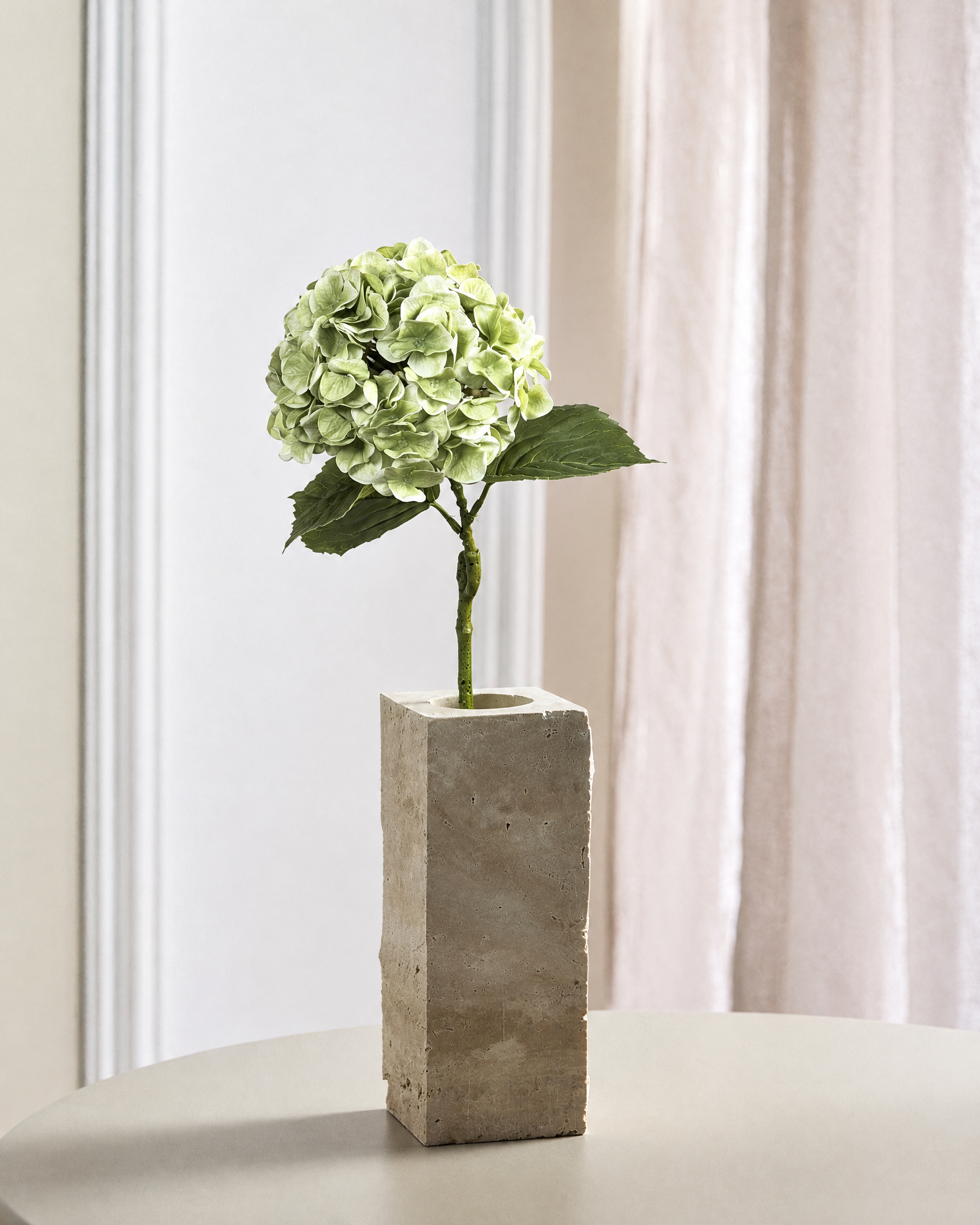 Luksus Hortensia - Støvet Grøn